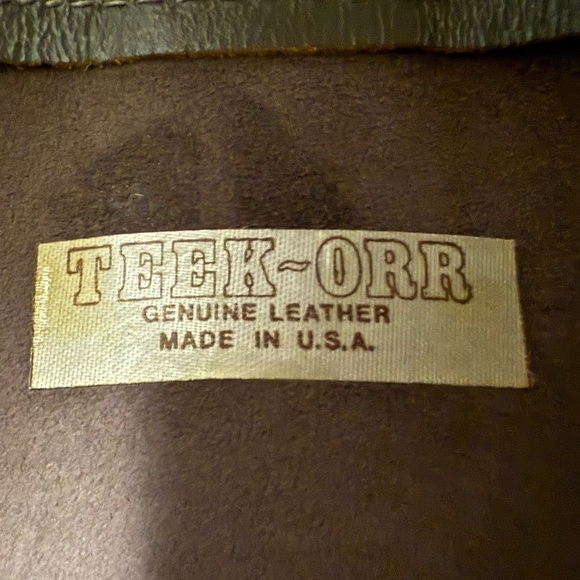 Vintage TEEK-ORR Elegant Gray Crossbody Bag - Picture 2 of 4